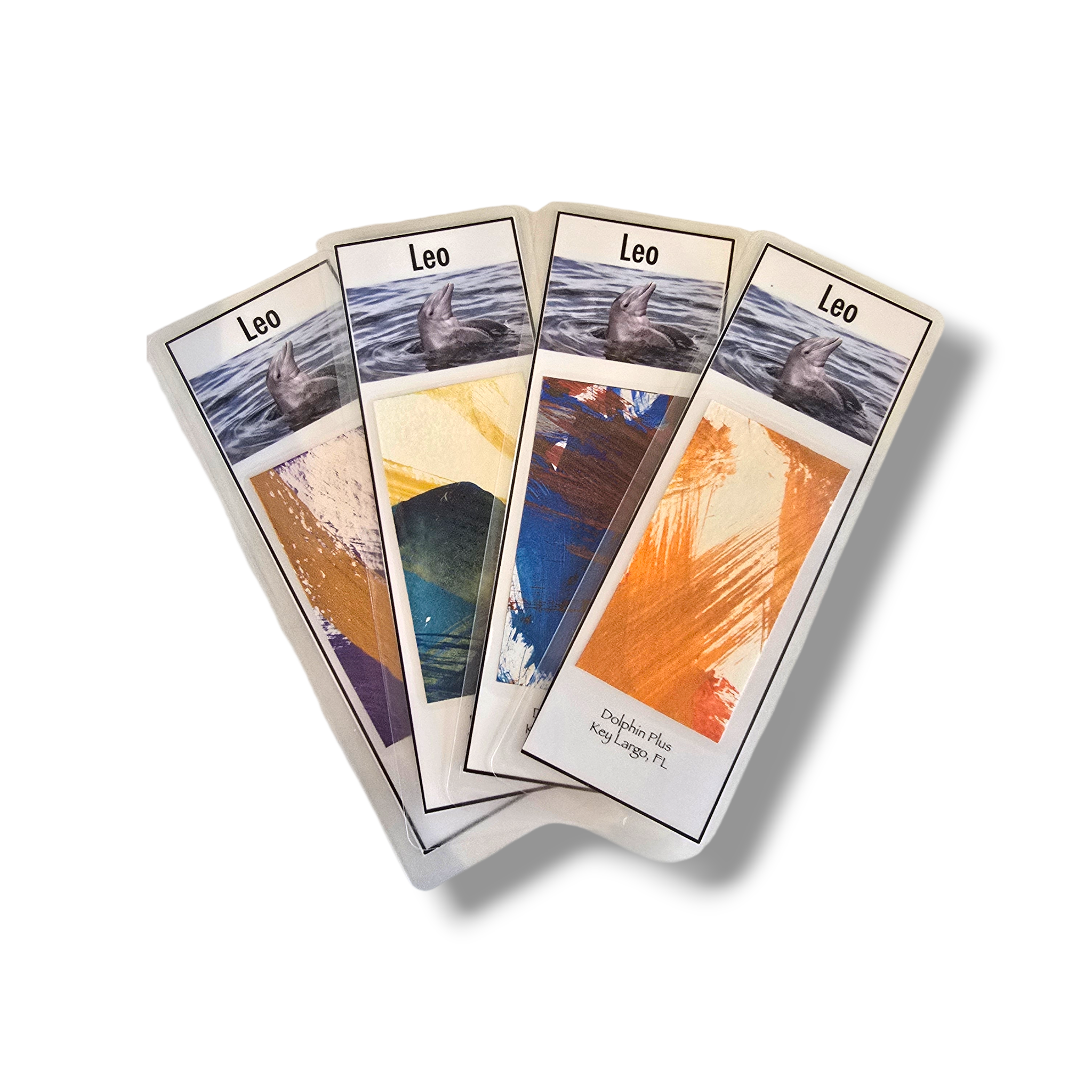 Dolphin Painted Bookmark