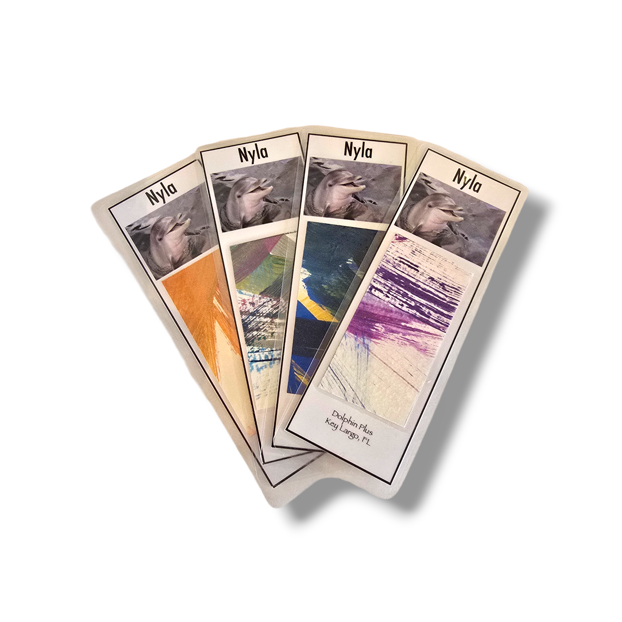 Dolphin Painted Bookmark