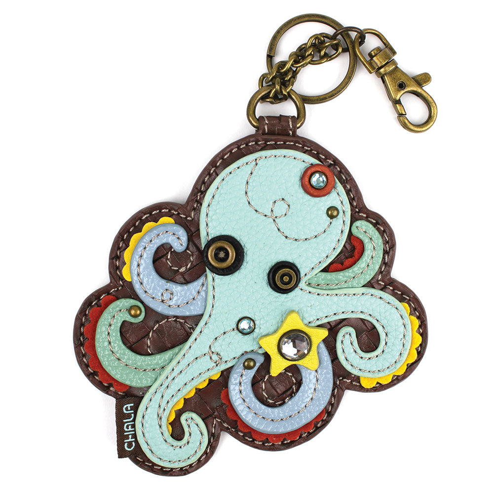 CHALA Sea Life Key Fob Coin Purse