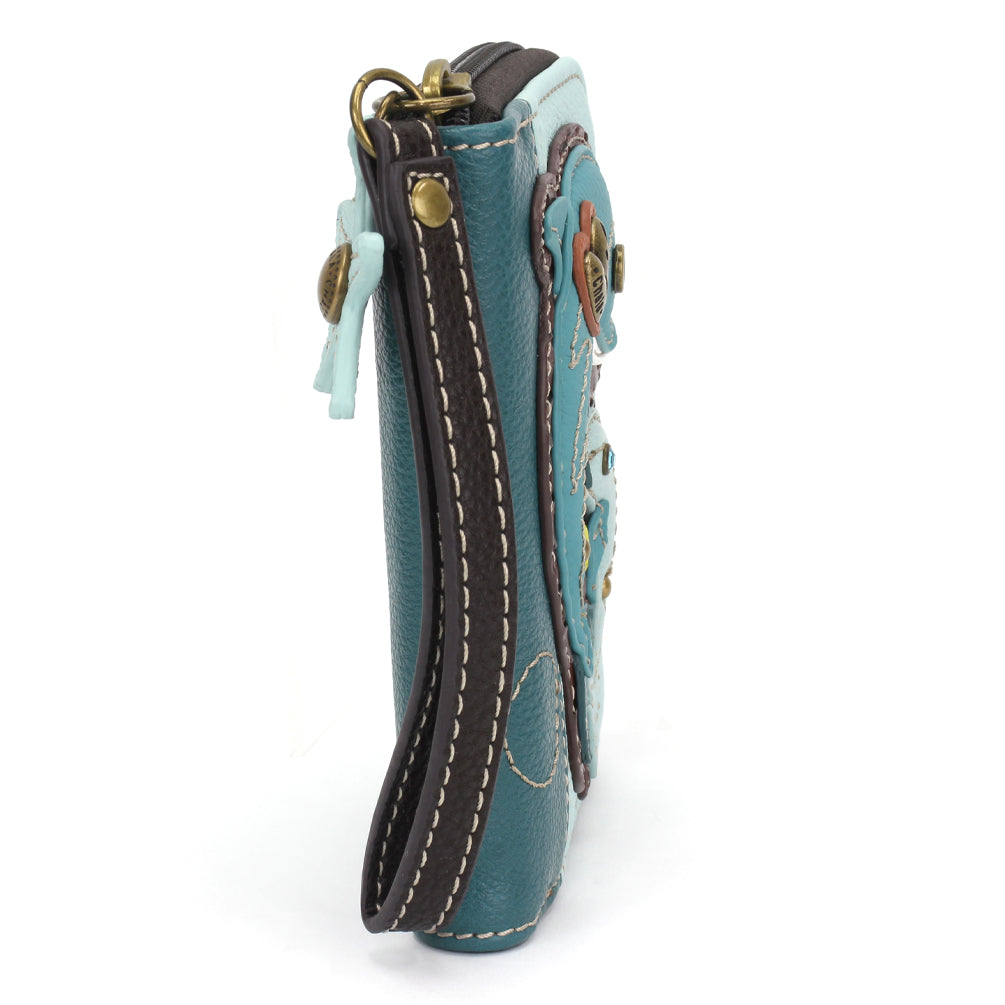 CHALA Sea Life Zip Around Wallet