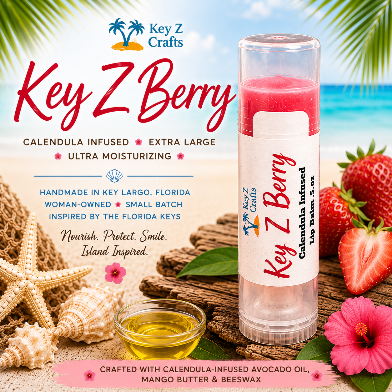 Key Z Lips Oversized Lip Balm