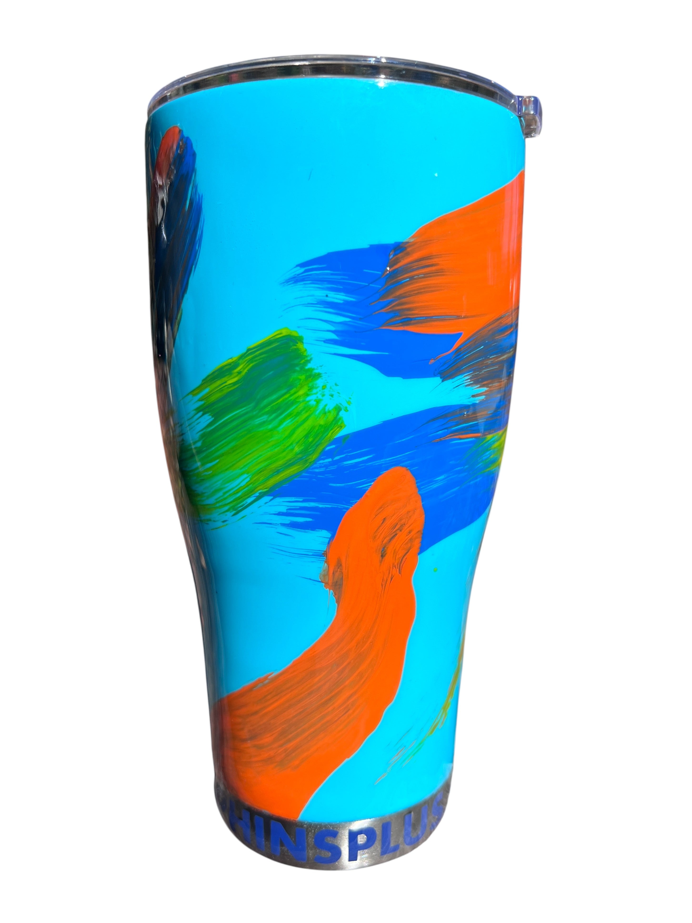 Leo Painted Tumbler