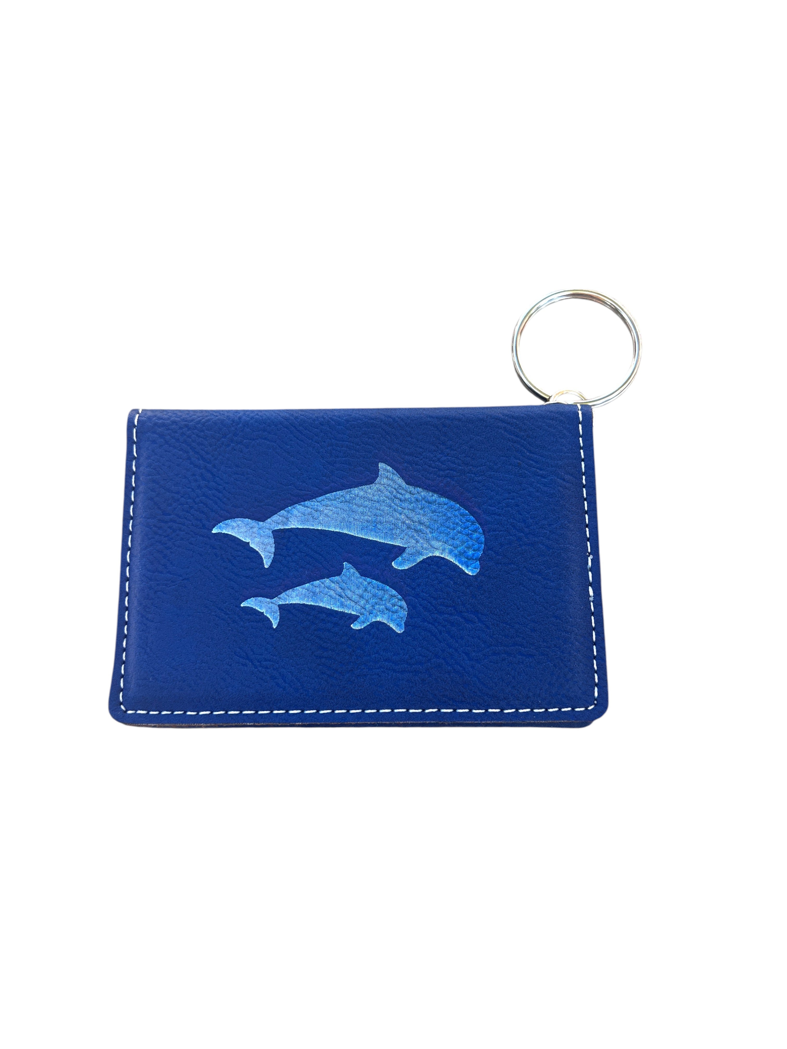 Wristlet Engraved Blue