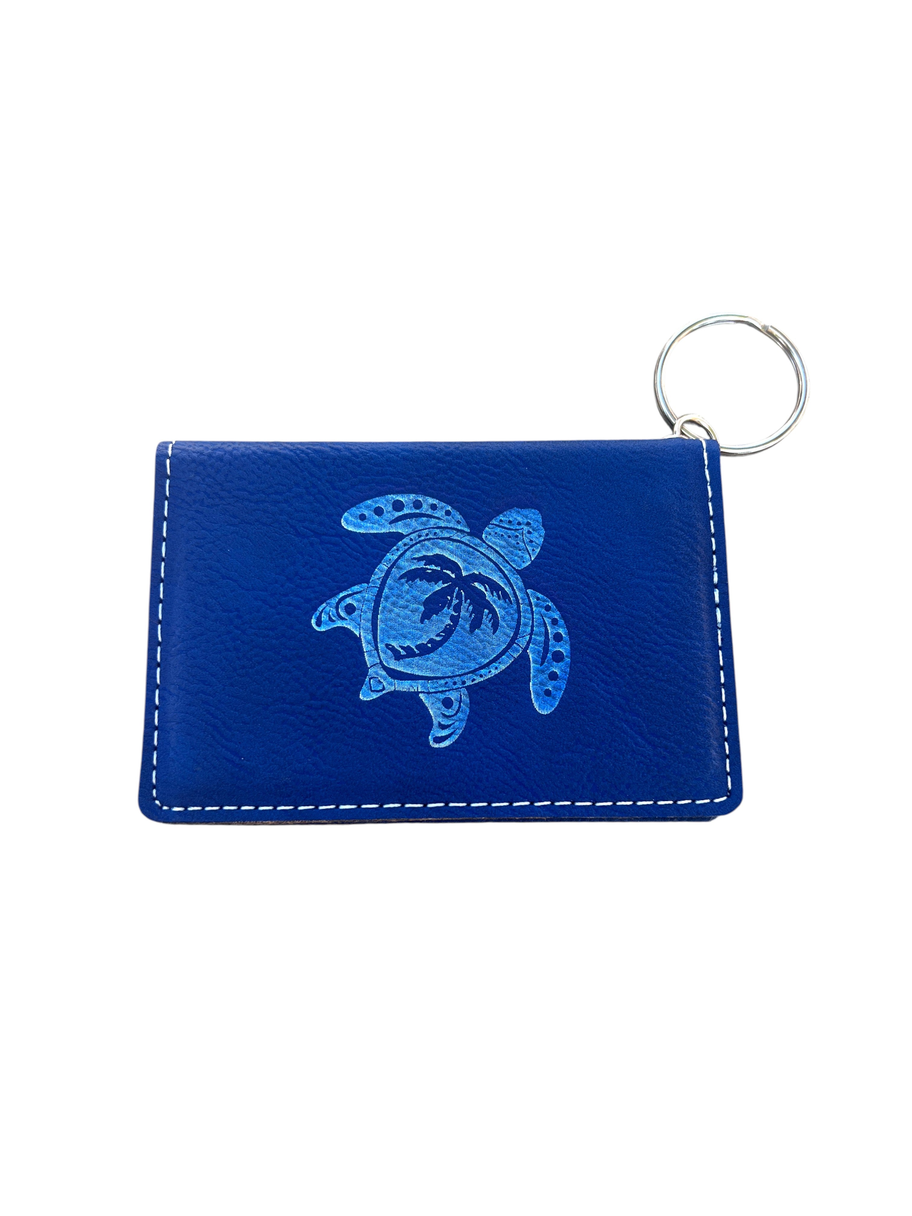 Wristlet Engraved Blue