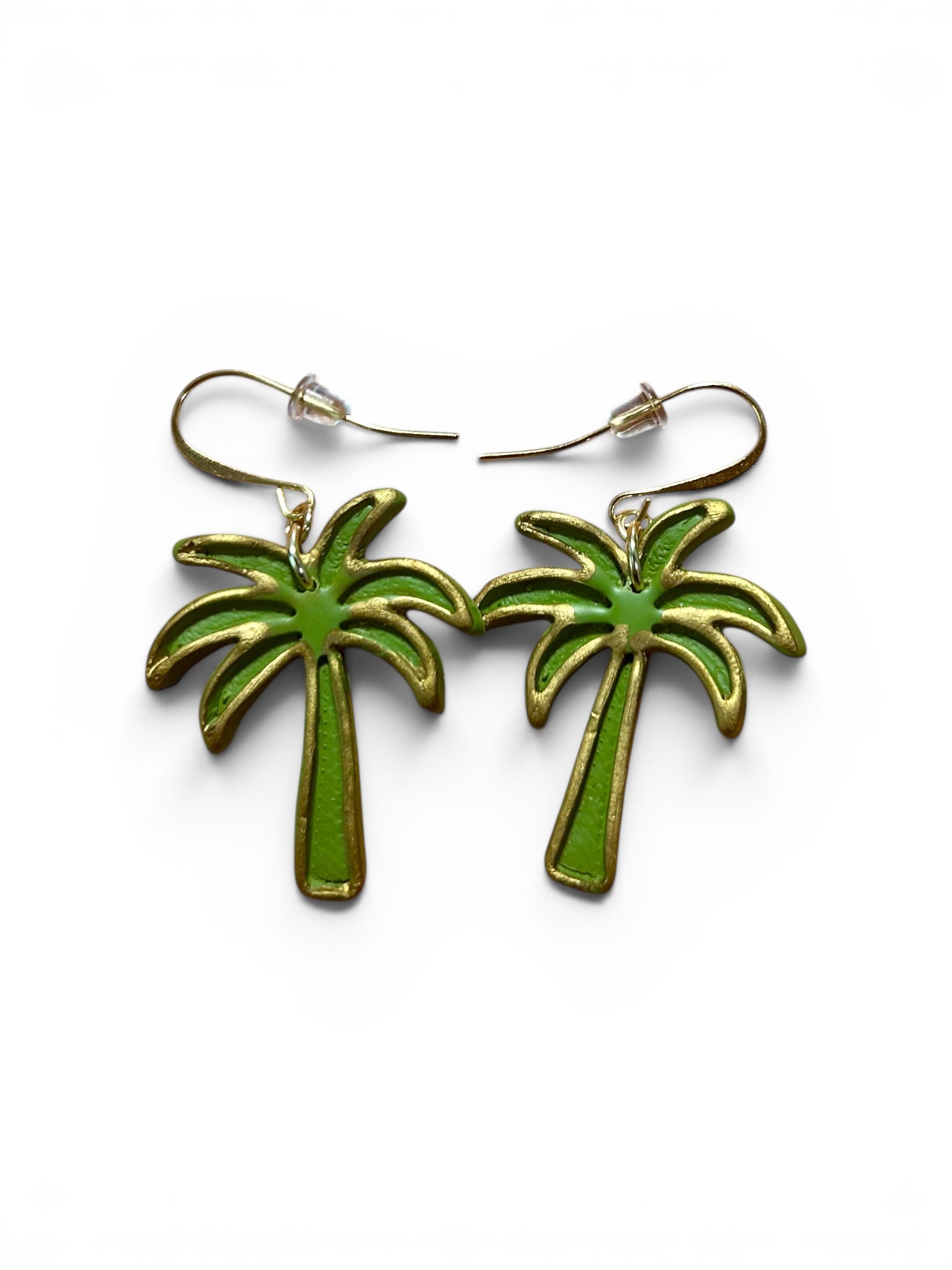 Palm Tree Dangle Earrings