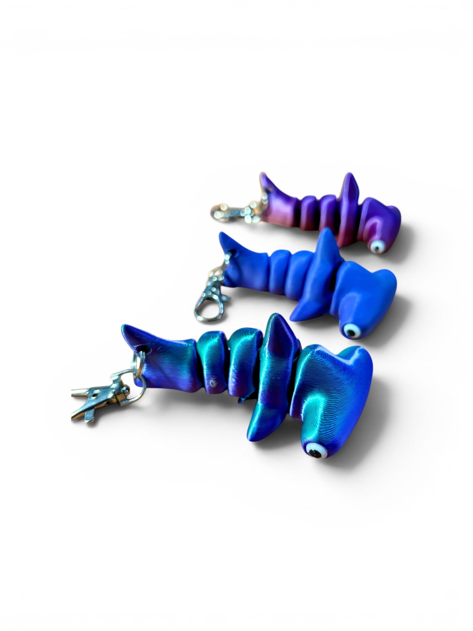 3D Hammerhead Shark Key Chains