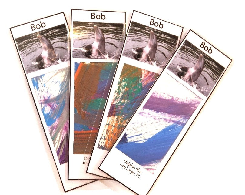 Dolphin Painted Bookmark