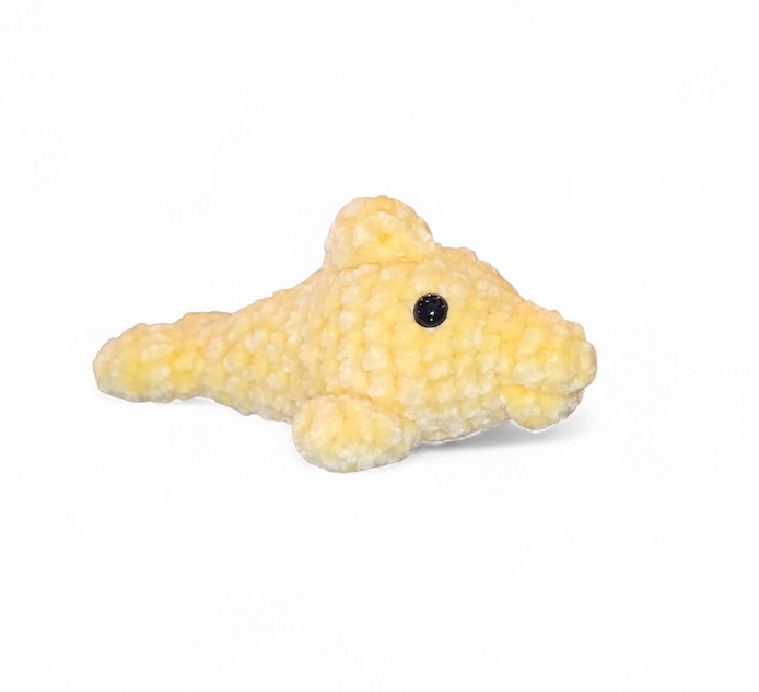 Knitted Chenille Dolphins