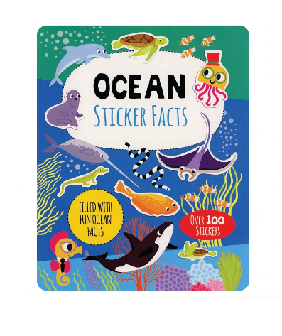 Ocean Sticker Facts Book