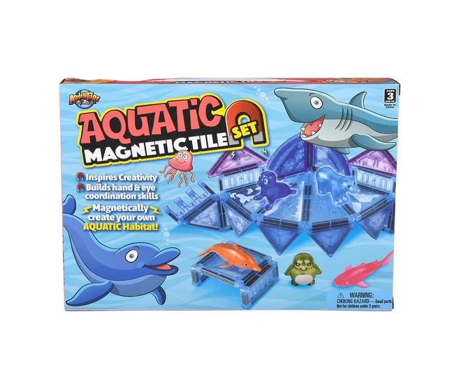 Aquatic Magnetic Tile Set