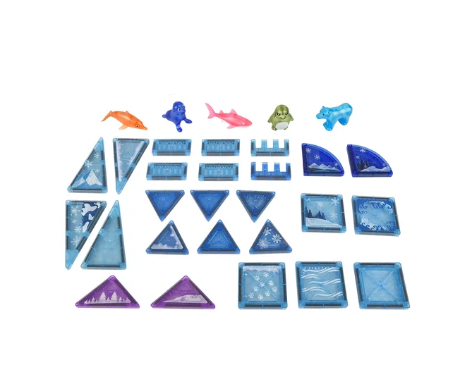 Aquatic Magnetic Tile Set