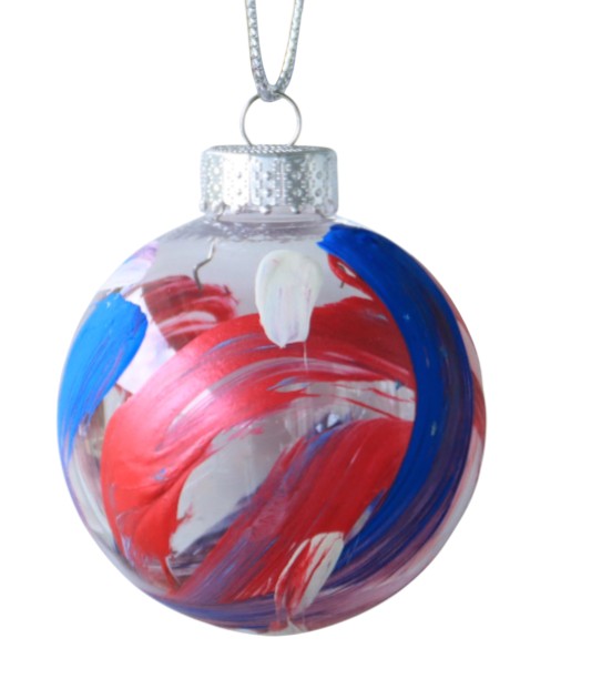 Leo Painted Ornament