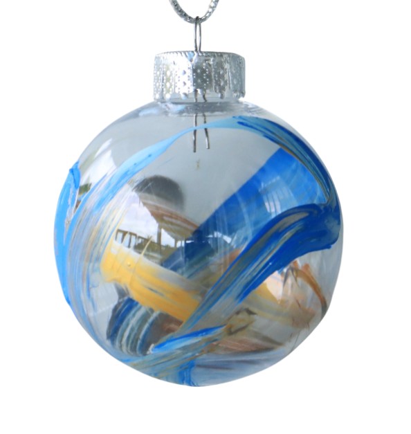 Leo Painted Ornament