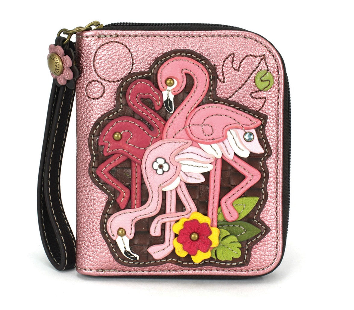 CHALA Sea Life Zip Around Wallet