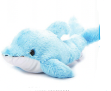 Plush 9" Scoops Dolphin
