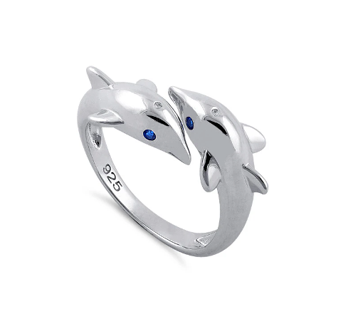 Ring Twin Dolphin