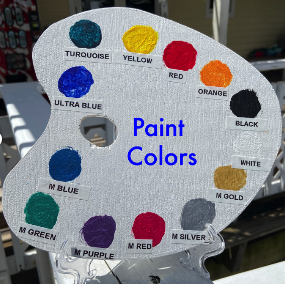 Custom Dolphin Painted Ornament