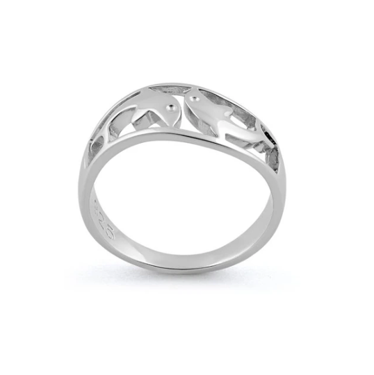 Ring Double Dolphin