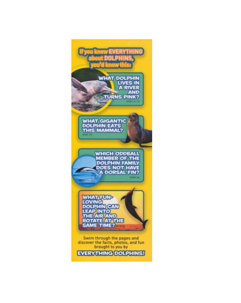 Book National Geographic Everything Dolphins
