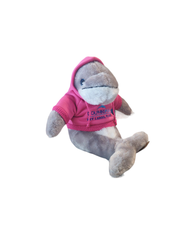 Plush Hoodie Dolphin