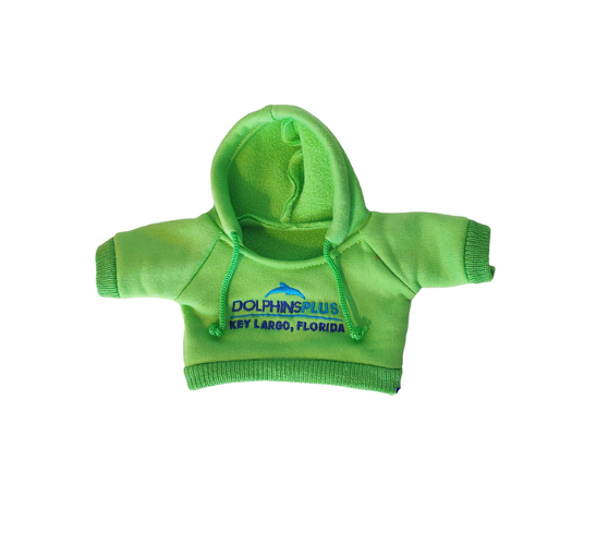 Plush Hoodie Dolphin