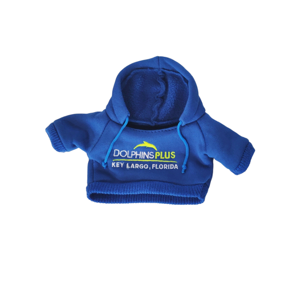 Plush Hoodie Dolphin